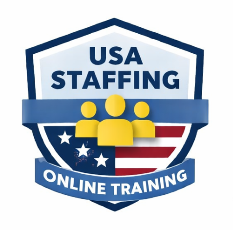 USA Staffing Online Training Logo